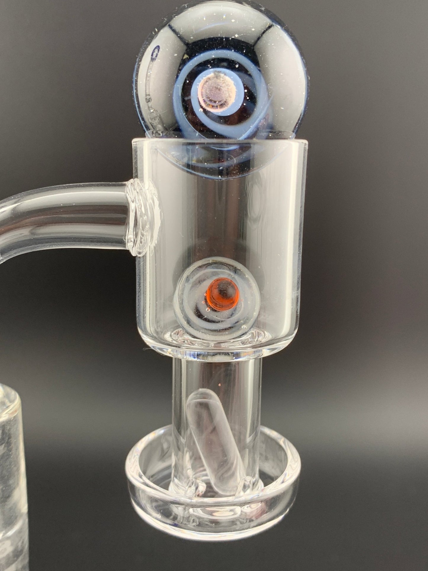 Terpvac W/ Dichro Cap and Clear Pill - Glassets