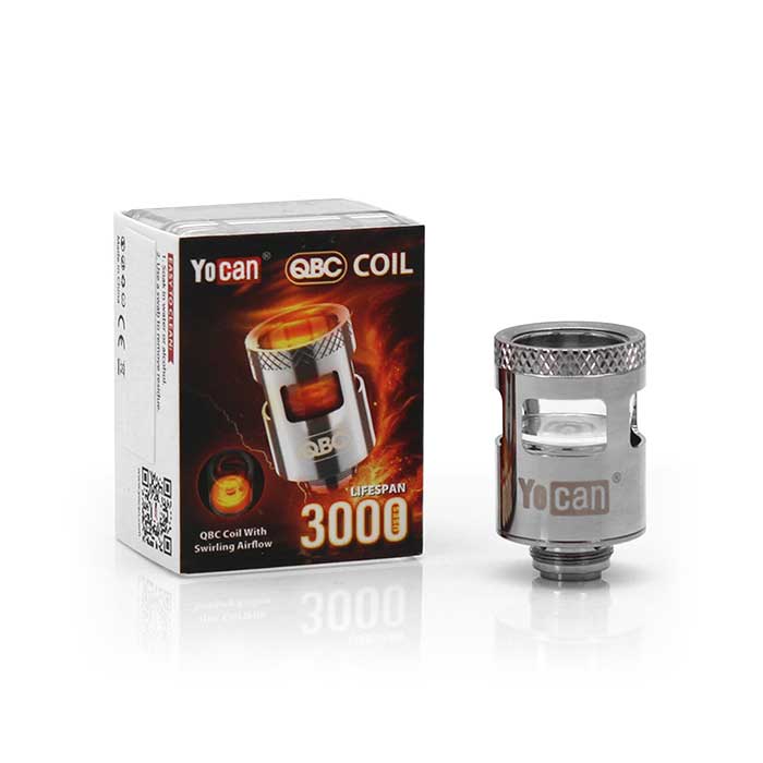 Yocan QBC Coil With Swirling Airflow - Glassets