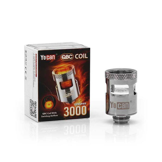 Yocan QBC Coil With Swirling Airflow - Glassets