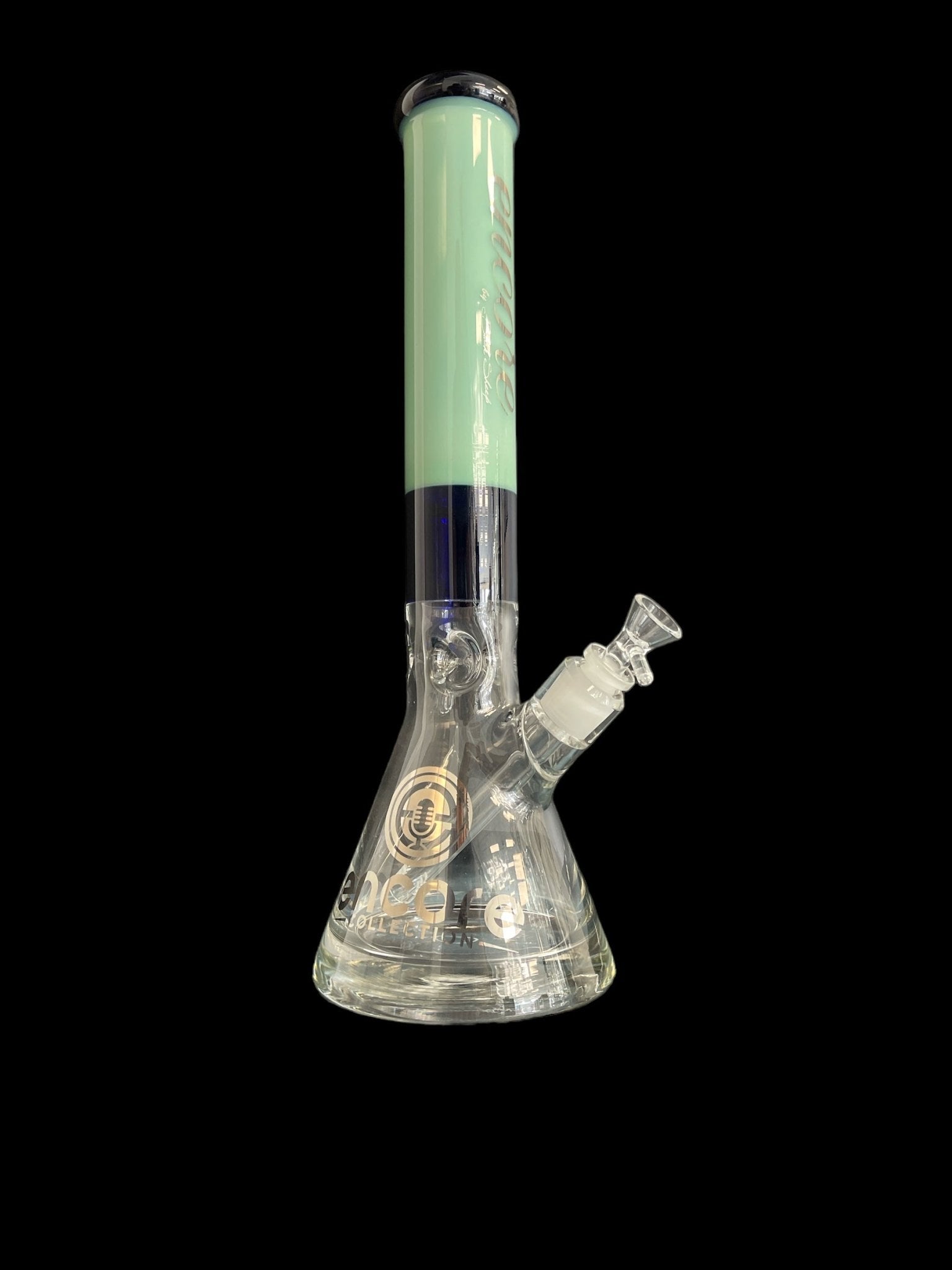 16" 50mm MEGA COLOR POUNDER Beaker - Glassets