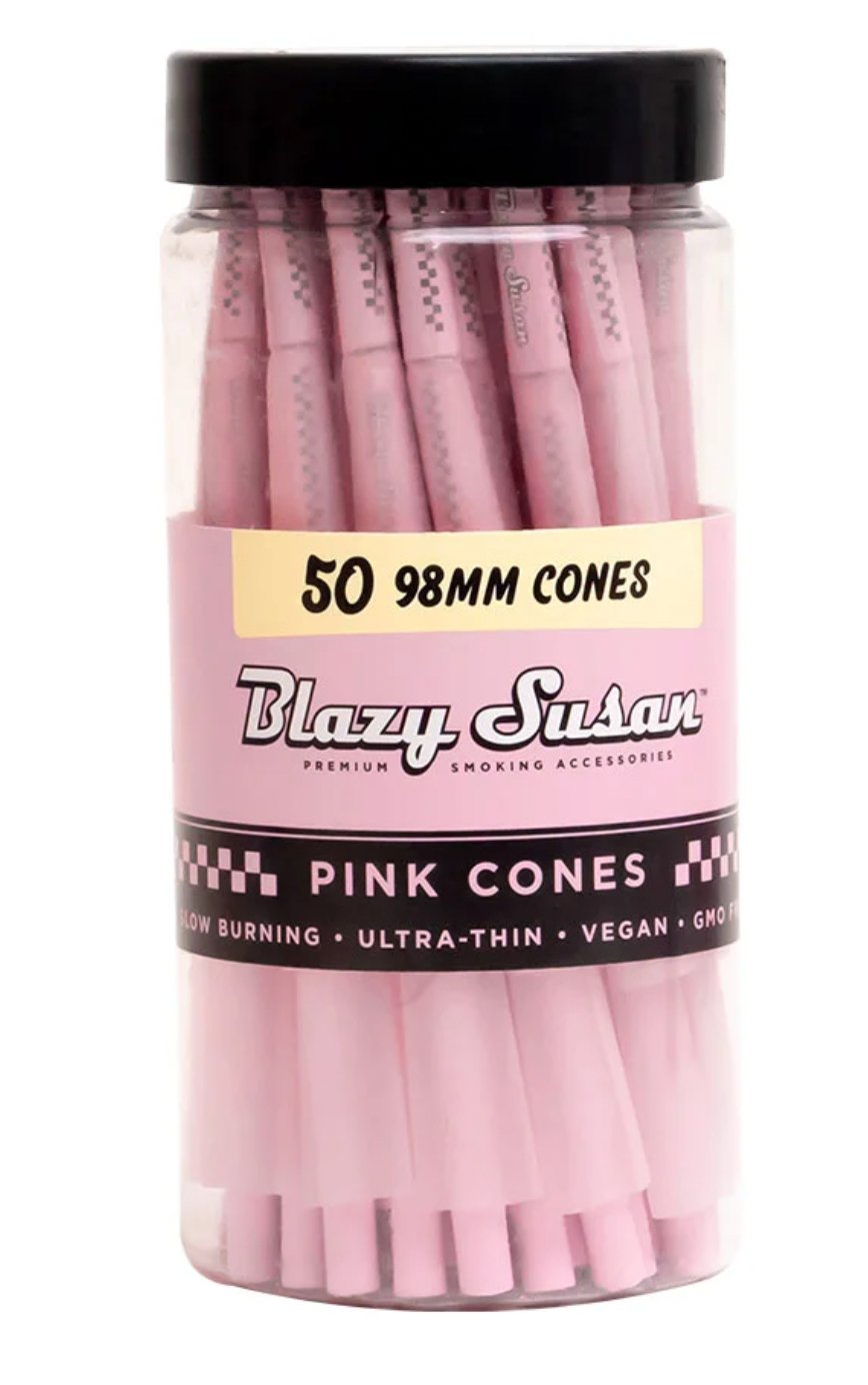 Blazy Susan Pre Rolled Cones 50 count - Glassets