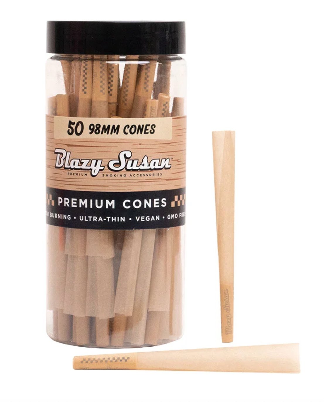 Blazy Susan Pre Rolled Cones 50 count - Glassets