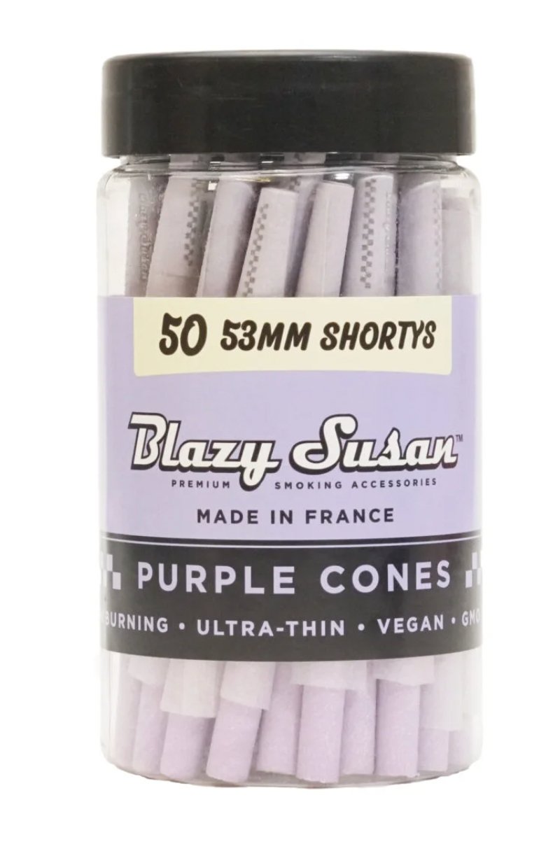 Blazy Susan Pre Rolled Cones 50 count - Glassets