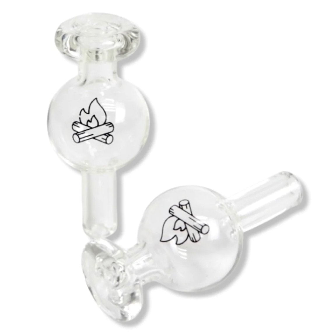 Campfire Quartz Clear Bubble Cap - Glassets