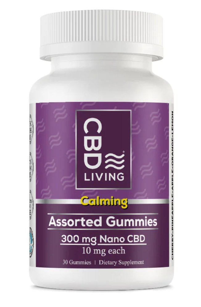 CBD Living 300mg Nano CBD Gummies - Glassets