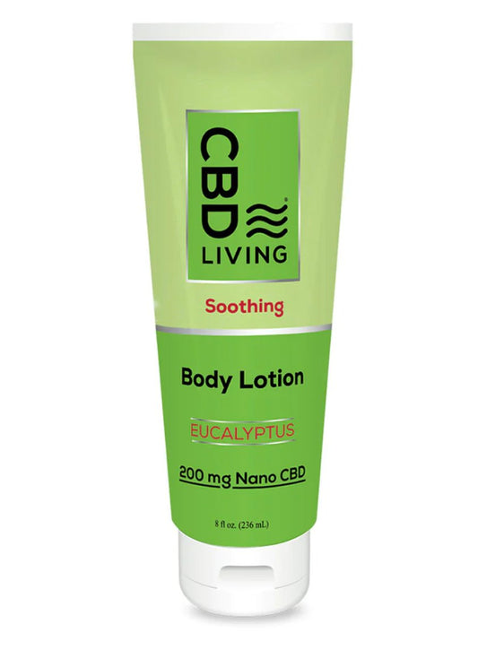 CBD Living Body Lotion 200mg Nano CBD - Glassets