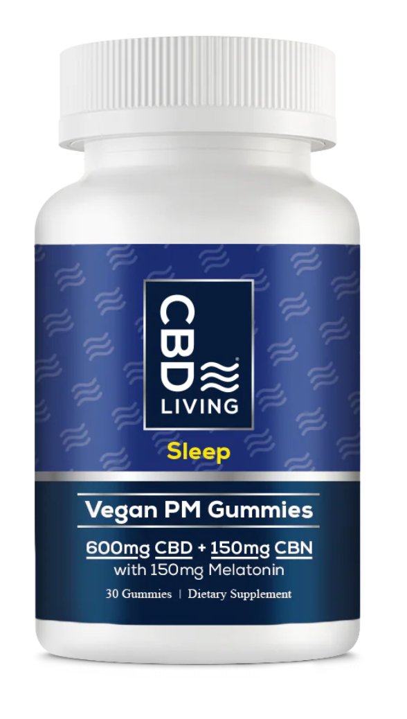 CBD Living CBD Gummies - Sleep + CBN - Glassets