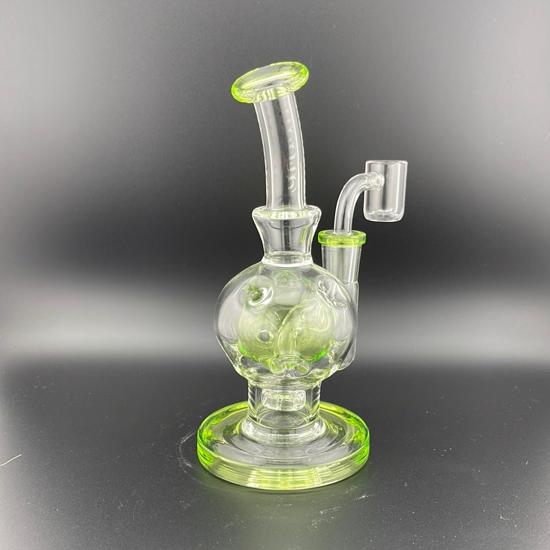 Encore Glass 7.5" Egg W/ Reclaimer - Glassets