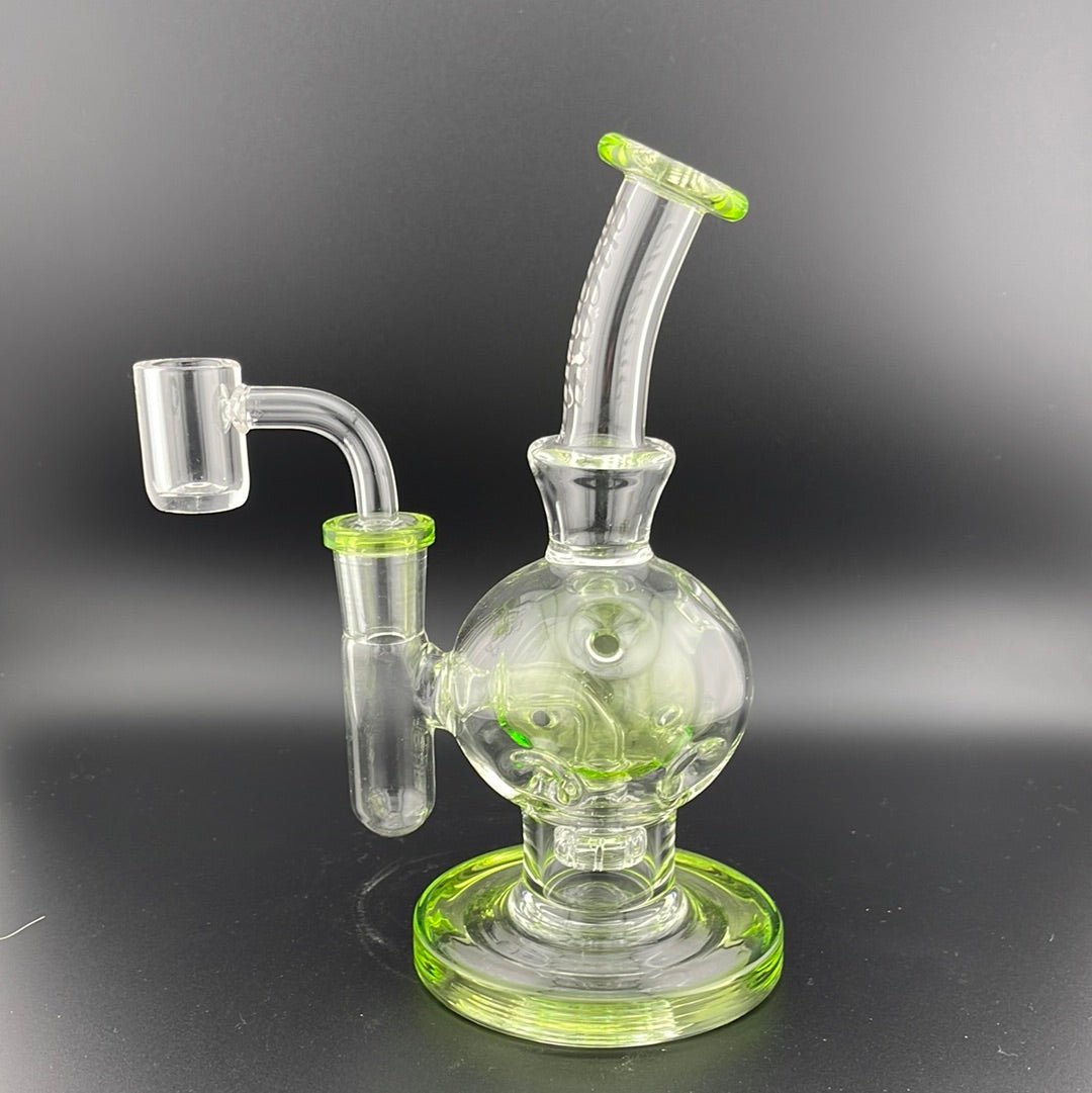 Encore Glass 7.5" Egg W/ Reclaimer - Glassets