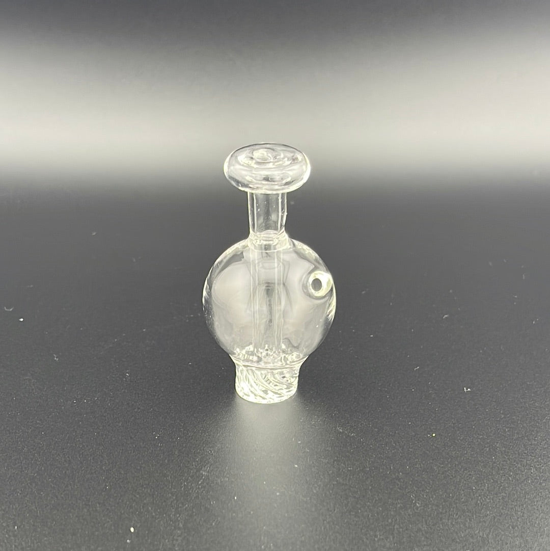 Encore Glass Clear Riptide Bubble Vortex Cap - Glassets