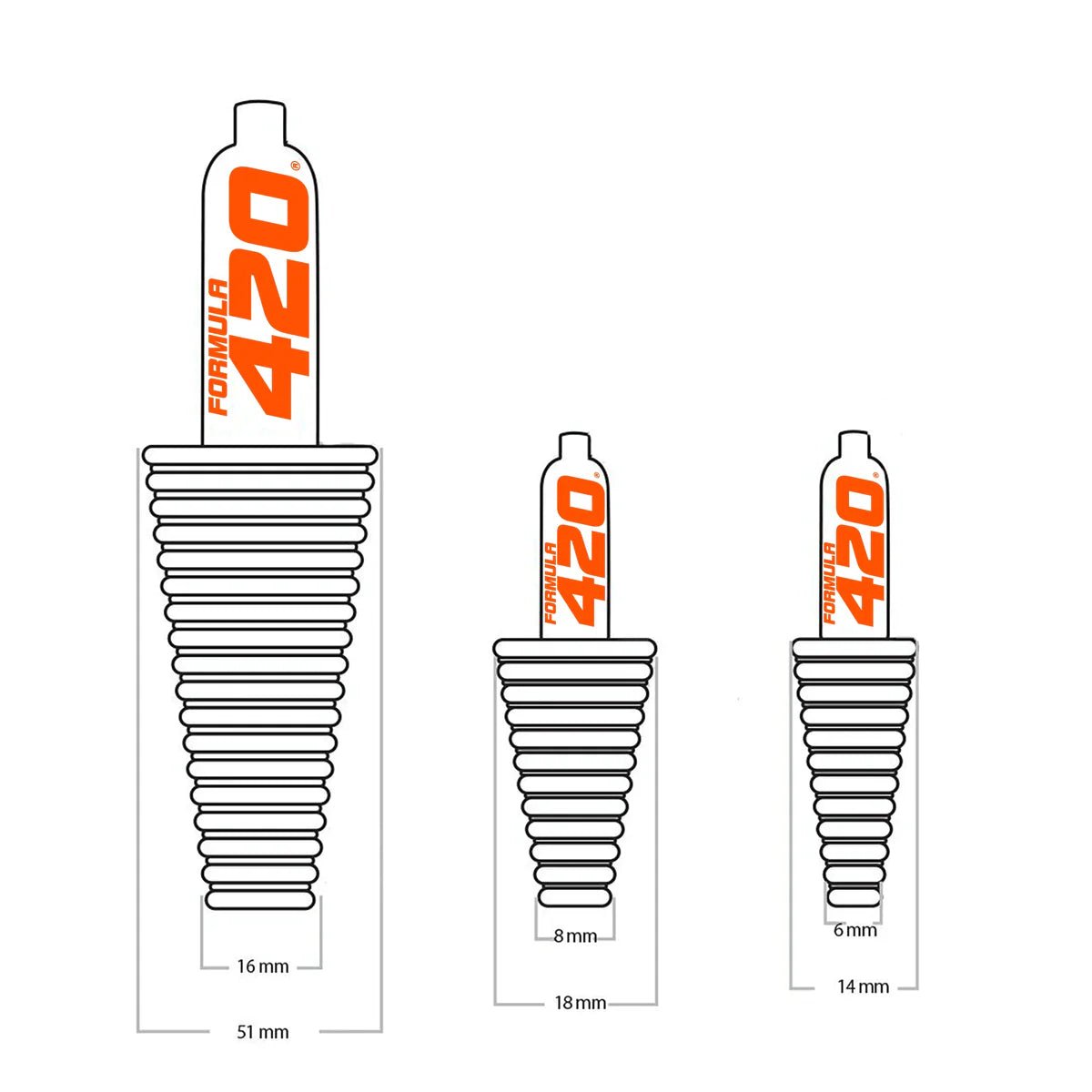 Formula 420 Cleaning Plugs - Glassets