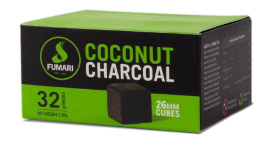 Fumari Coconut Charcoal - 26MM - Glassets