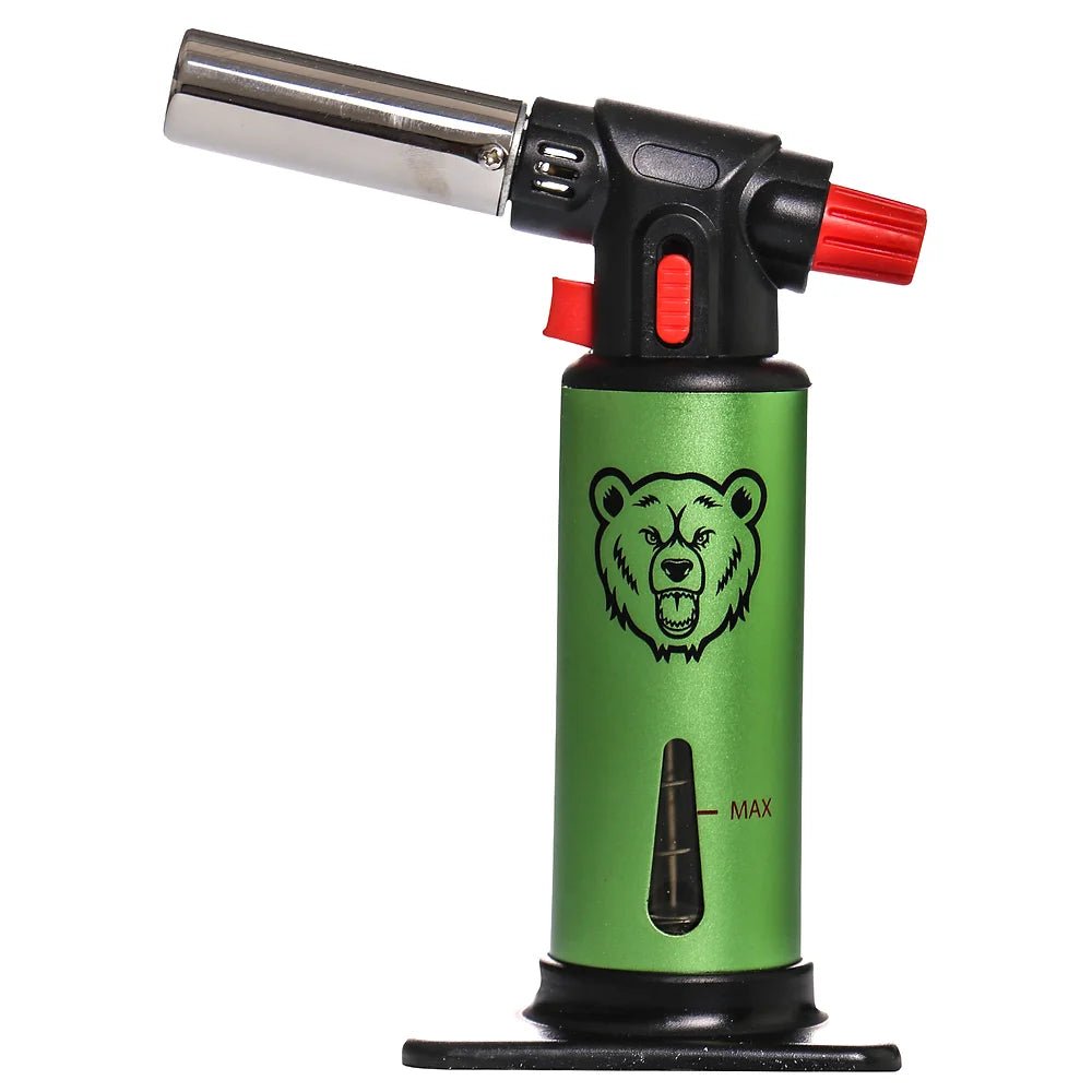 Green Bear Mama Bear Torch - Glassets