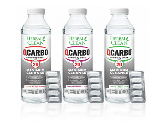 Herbal Clean Q Carbo 20 Clear