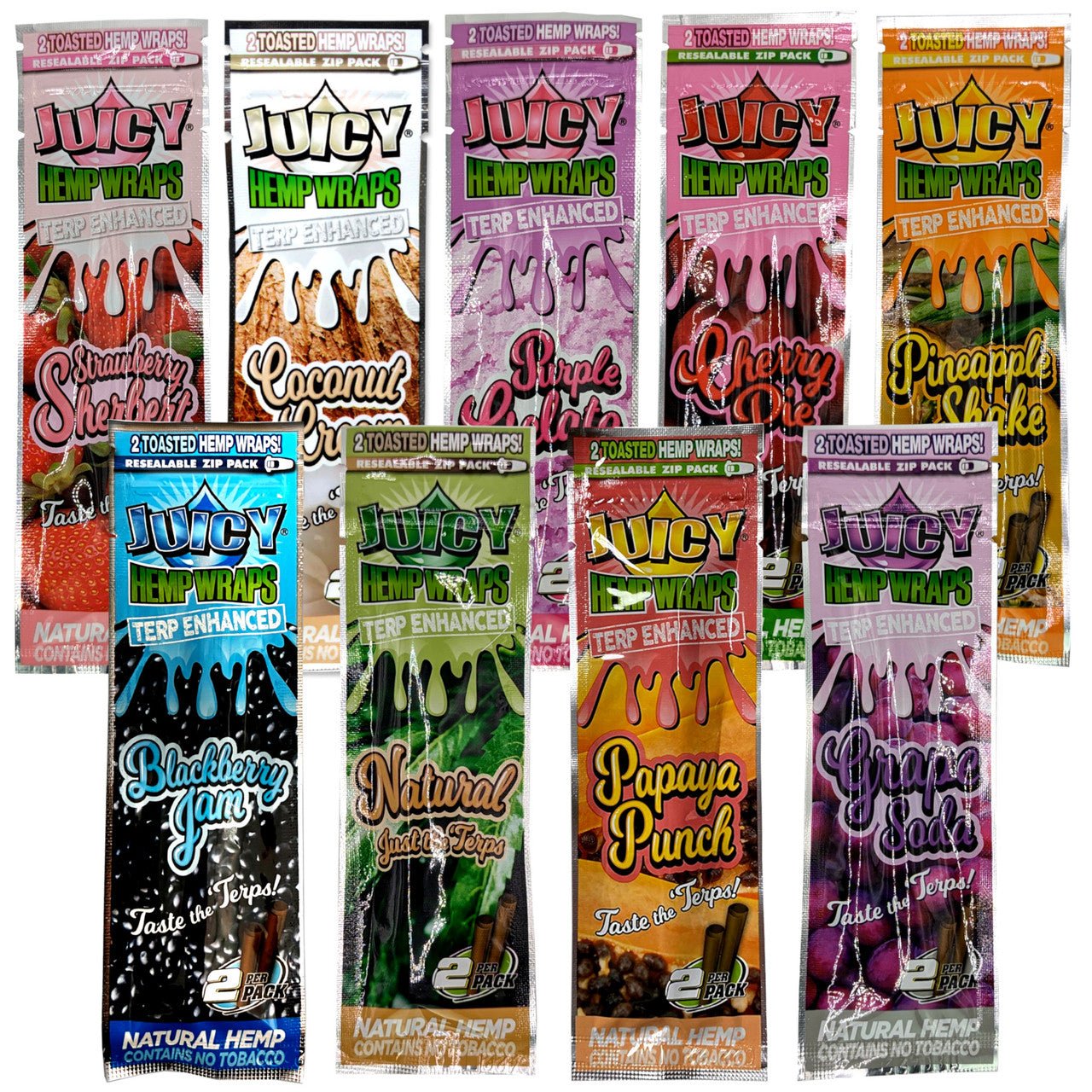 Juicy Jays Hemp Wraps - Glassets