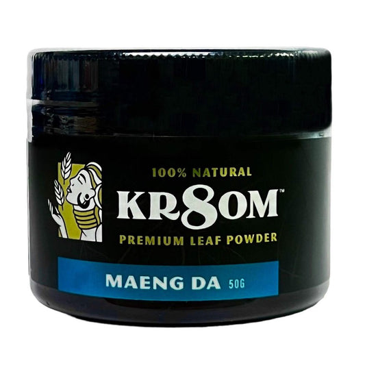 Kr8tom 50g Kratom Premium Leaf Powder - Glassets