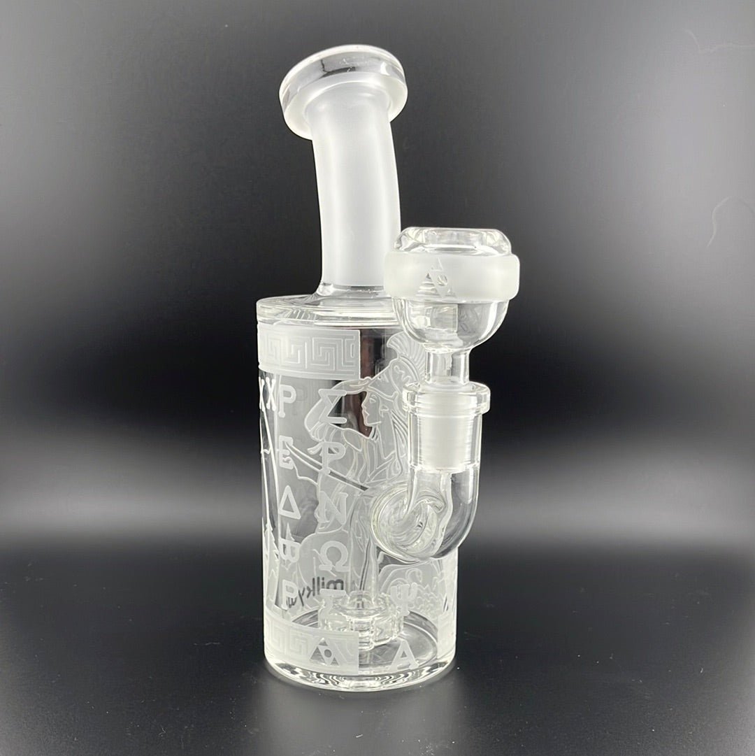 Milkyway Glass Athena 6" Clear Rig - Glassets