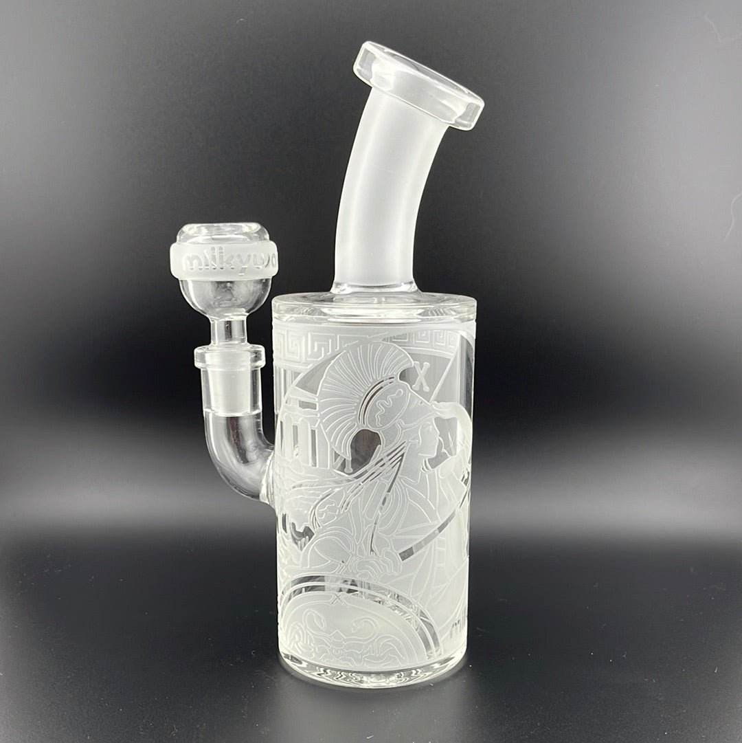 Milkyway Glass Athena 6" Clear Rig - Glassets