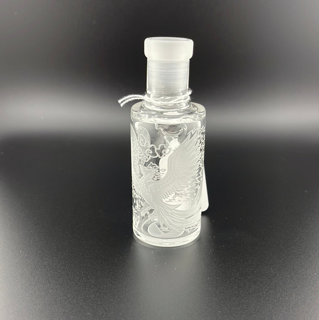 Milkyway Glass Clear Dry Ash Catchers - Glassets