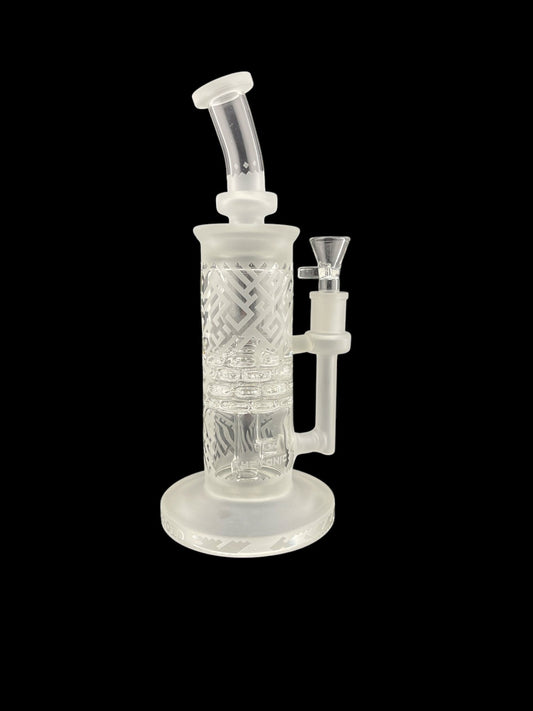 Milkyway Glass Kryptonic Incycler Clear - Glassets