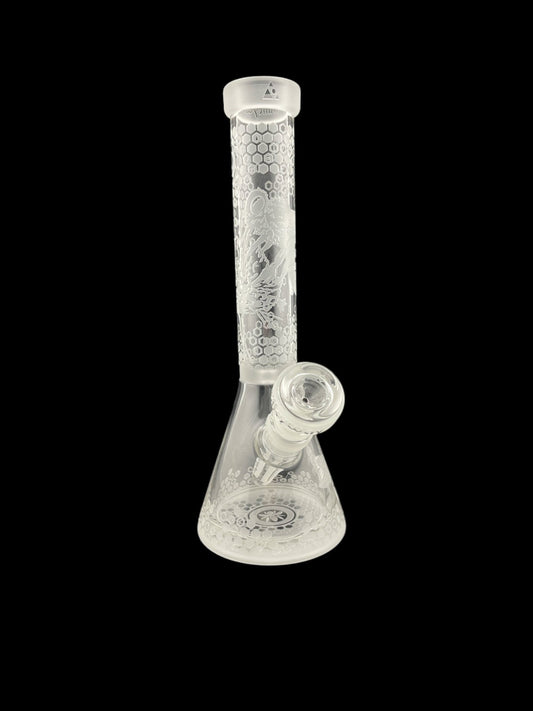 Milkyway Glass Mini Apiary 11" Clear Beaker - Glassets