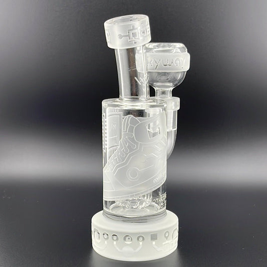 Milkyway Glass Motherboard Mid 23 6" Clear Rig - Glassets