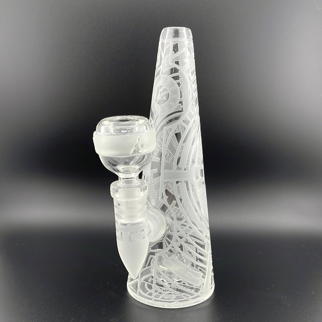 Milkyway Glass Nucleear 7" Clear Rig - Glassets