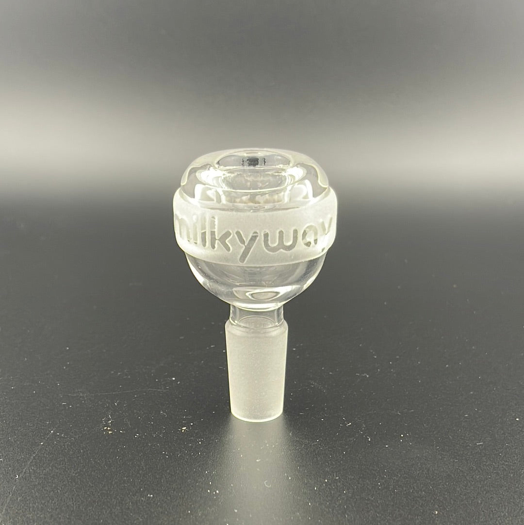 Milkyway Glass Orbit Clear Slide - Glassets