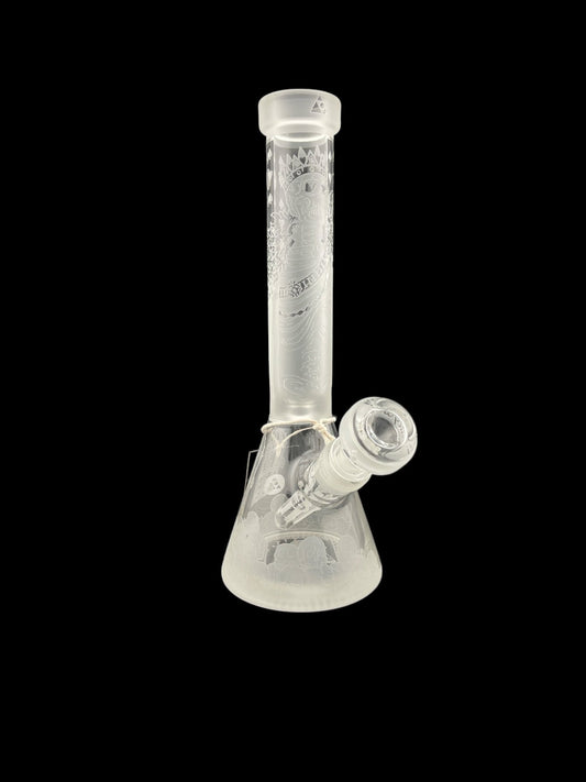 Milkyway Glass Unholy Coronation 11" Clear Beaker - Glassets