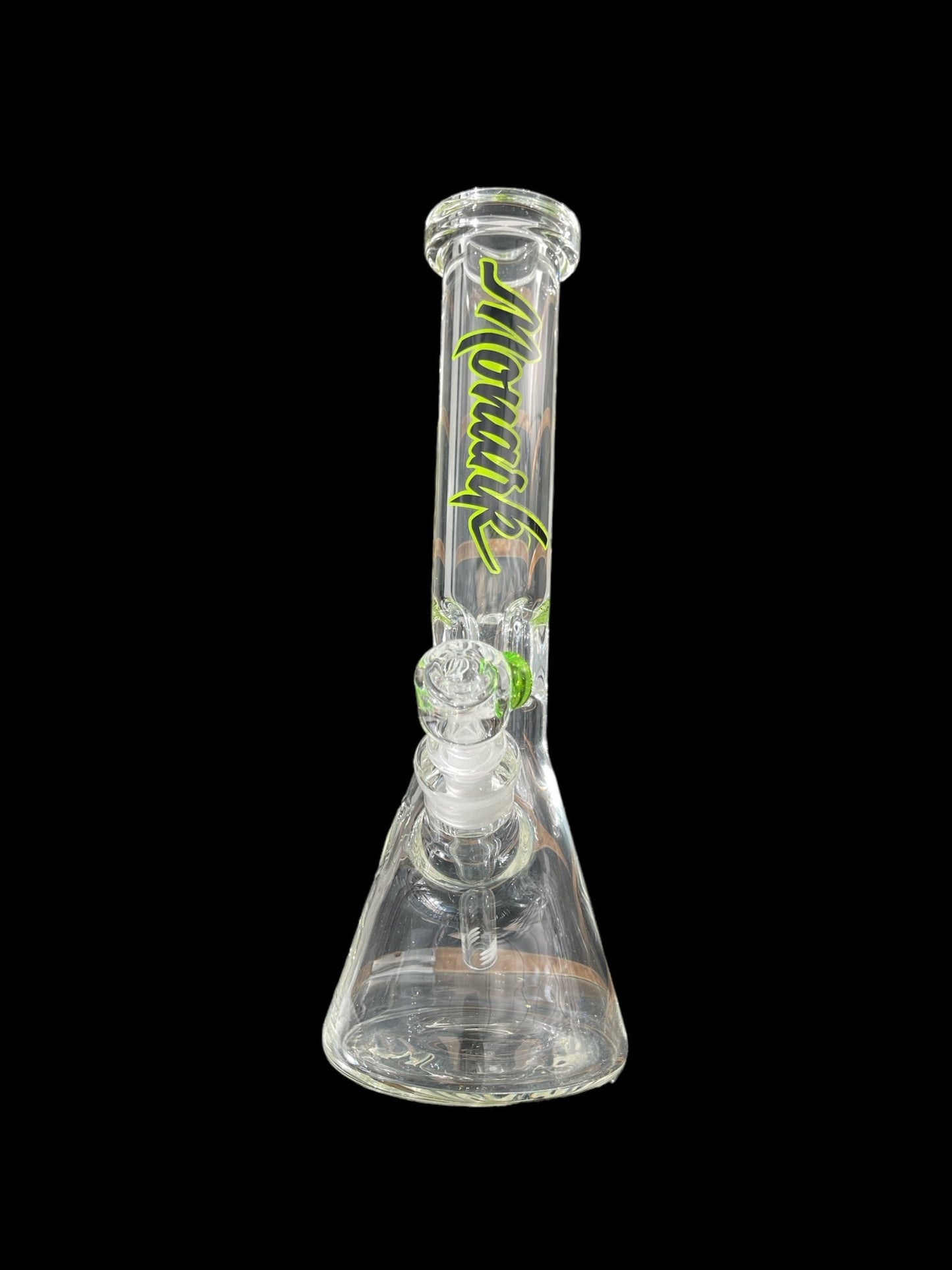 Monark Glass 14" 9mm Beaker W/ Square Ice Pinch - Glassets