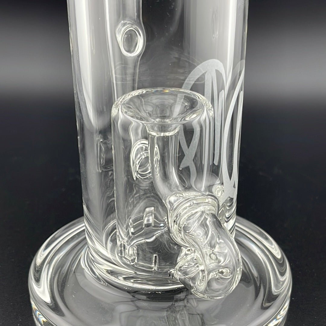 Monark Glass 8" Barrel Perc Incycler Clear - Glassets