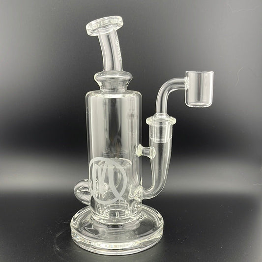 Monark Glass 8" Barrel Perc Incycler Clear - Glassets