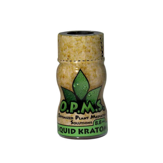 OPMS Gold Liquid Kratom Shot - Glassets