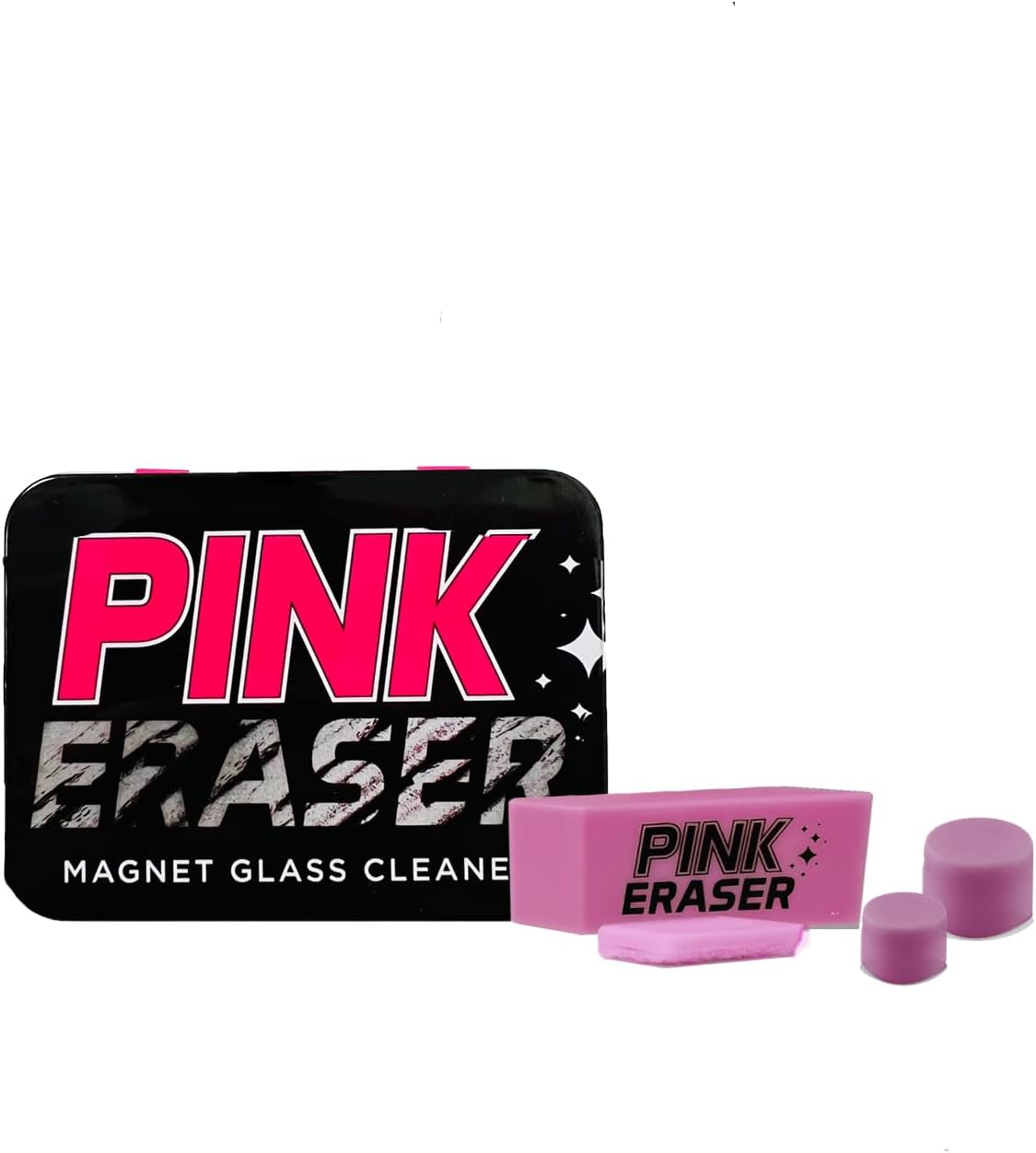 Pink Formula Eraser Cleaner Set - 3pcs for Effortless Clean – Glassets