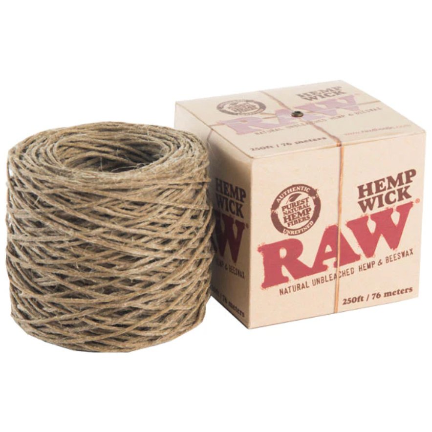 Raw 250ft Hemp Wick - Glassets