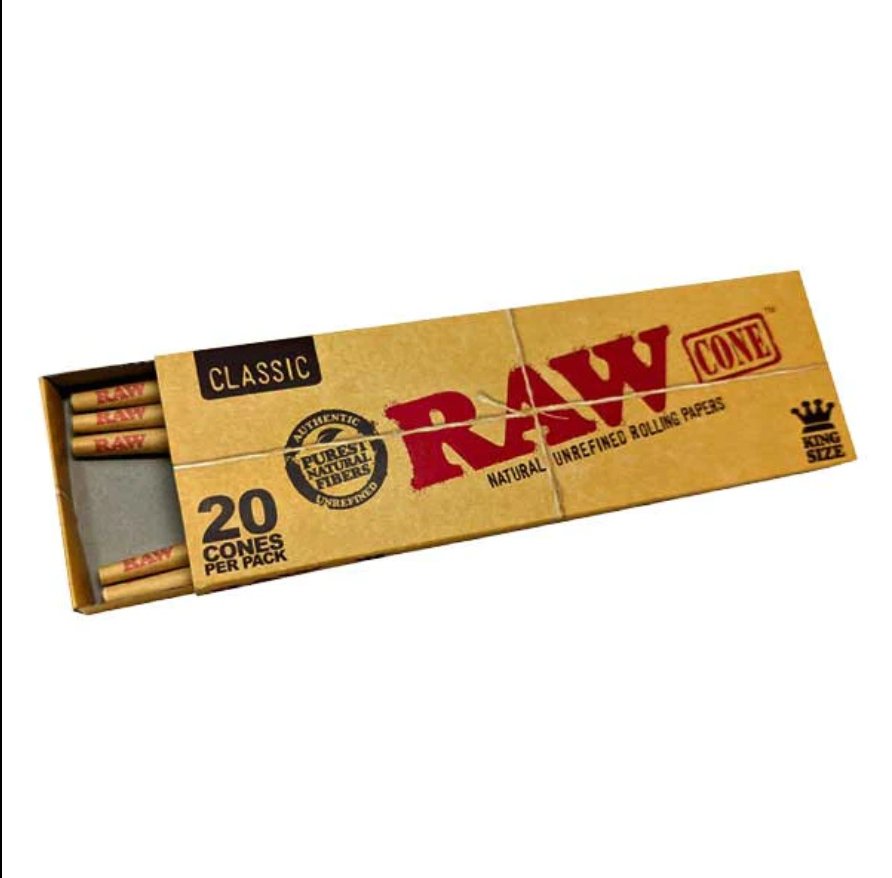 Raw Cones 20 count - Glassets