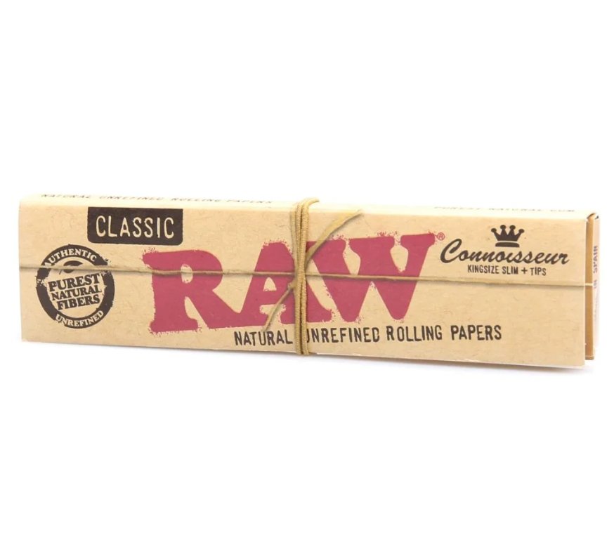 Raw Connoisseur Papers w/ Tips - Glassets