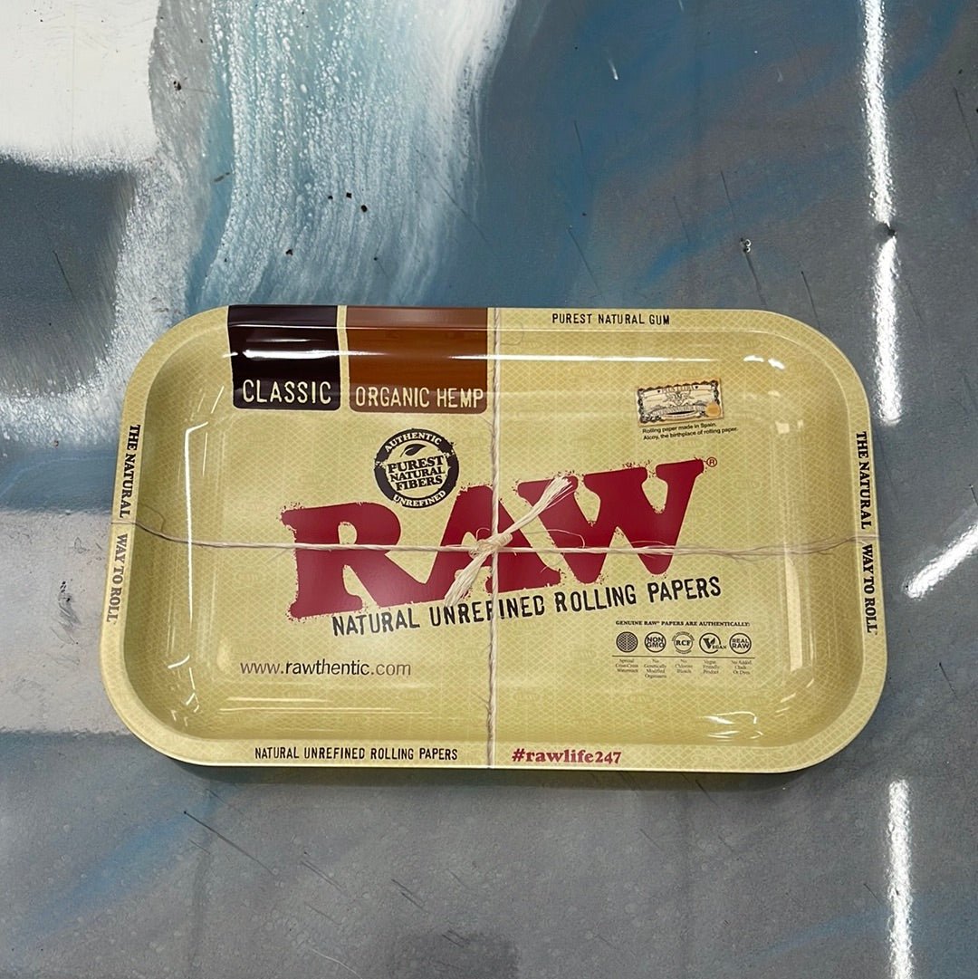 Raw Metal Rolling Trays (Assorted Sizes) - Glassets