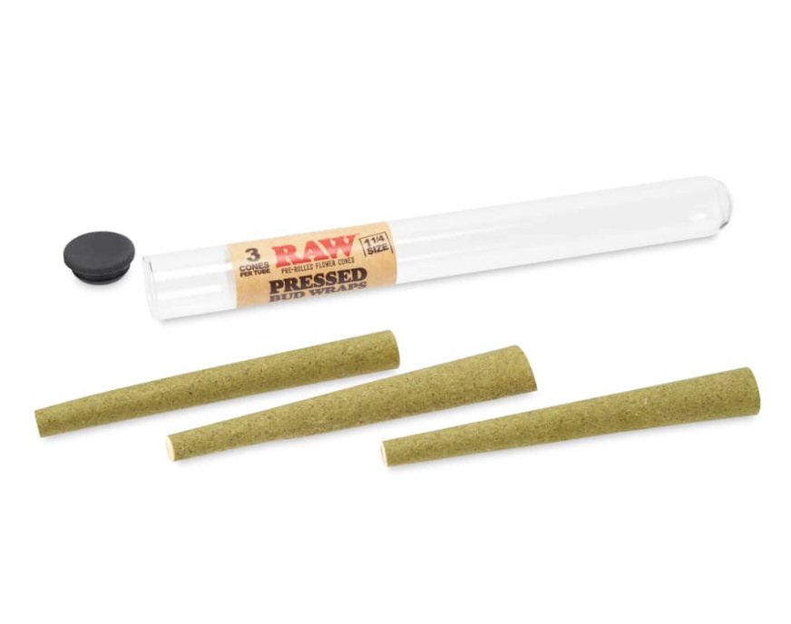 Raw Pressed Bud Wraps - Glassets