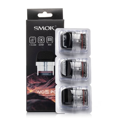 Smok Novo 5 Replacement Pods (3 Pack) - Glassets