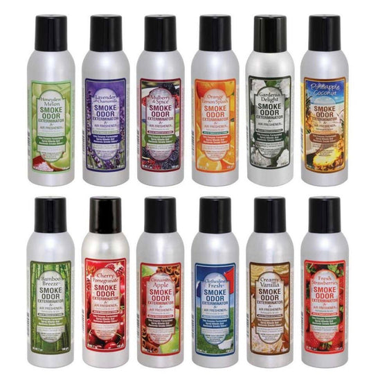 Smoke Odor Sprays (Assorted) - Glassets