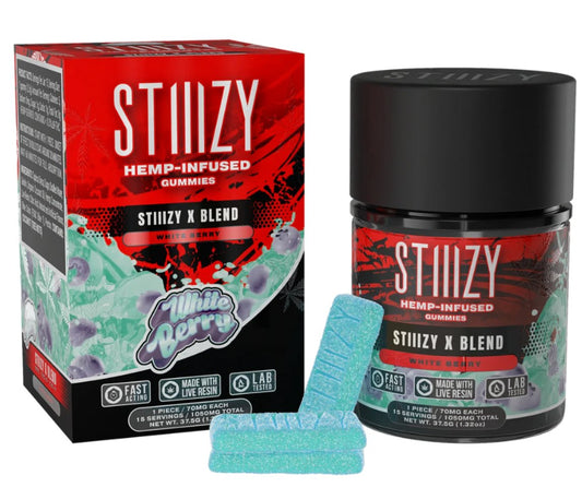 Stiiizy Hemp Gummies Stiiizy X Blend Edibles - Glassets