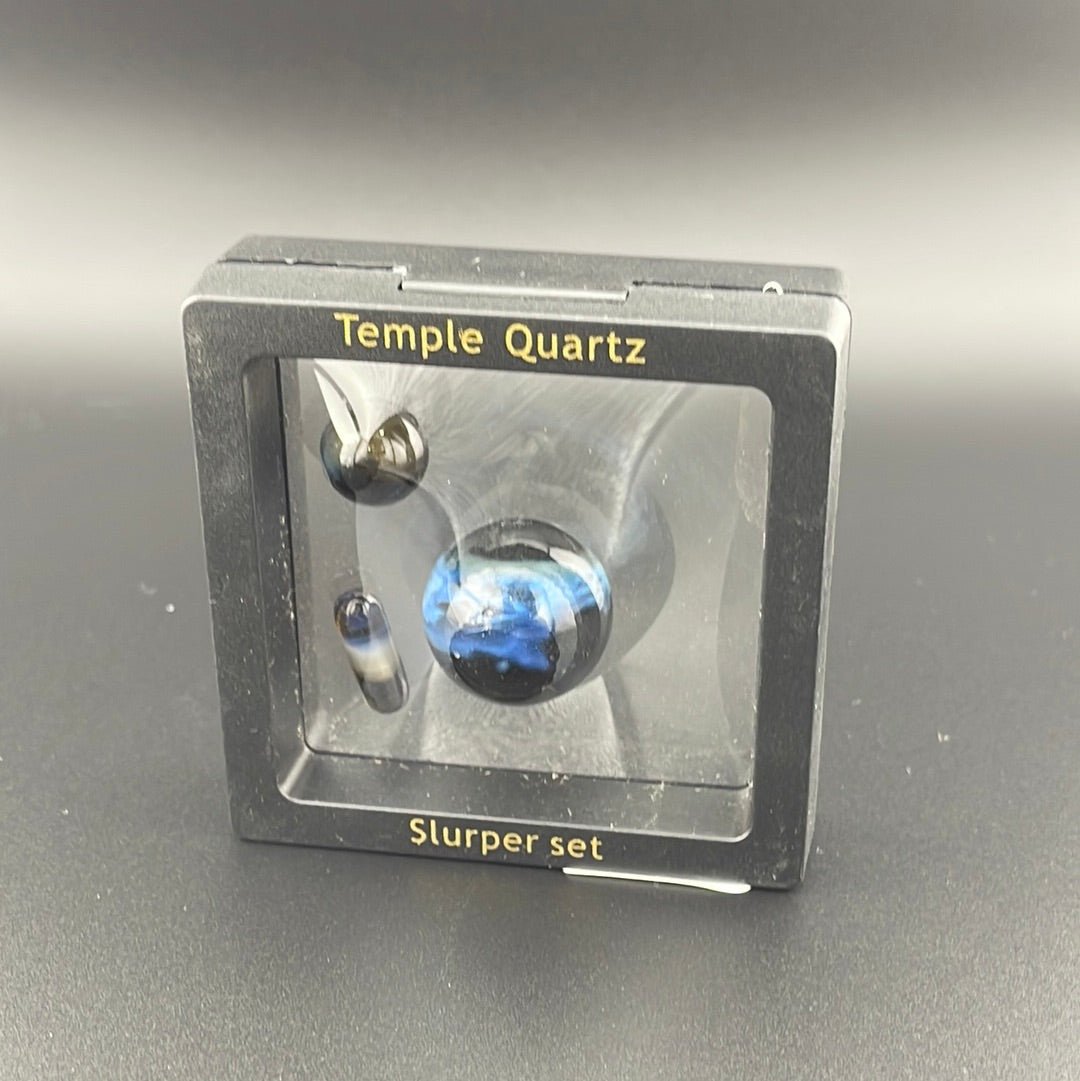 Temple Quartz Ocean Blue Opal Slurper Set