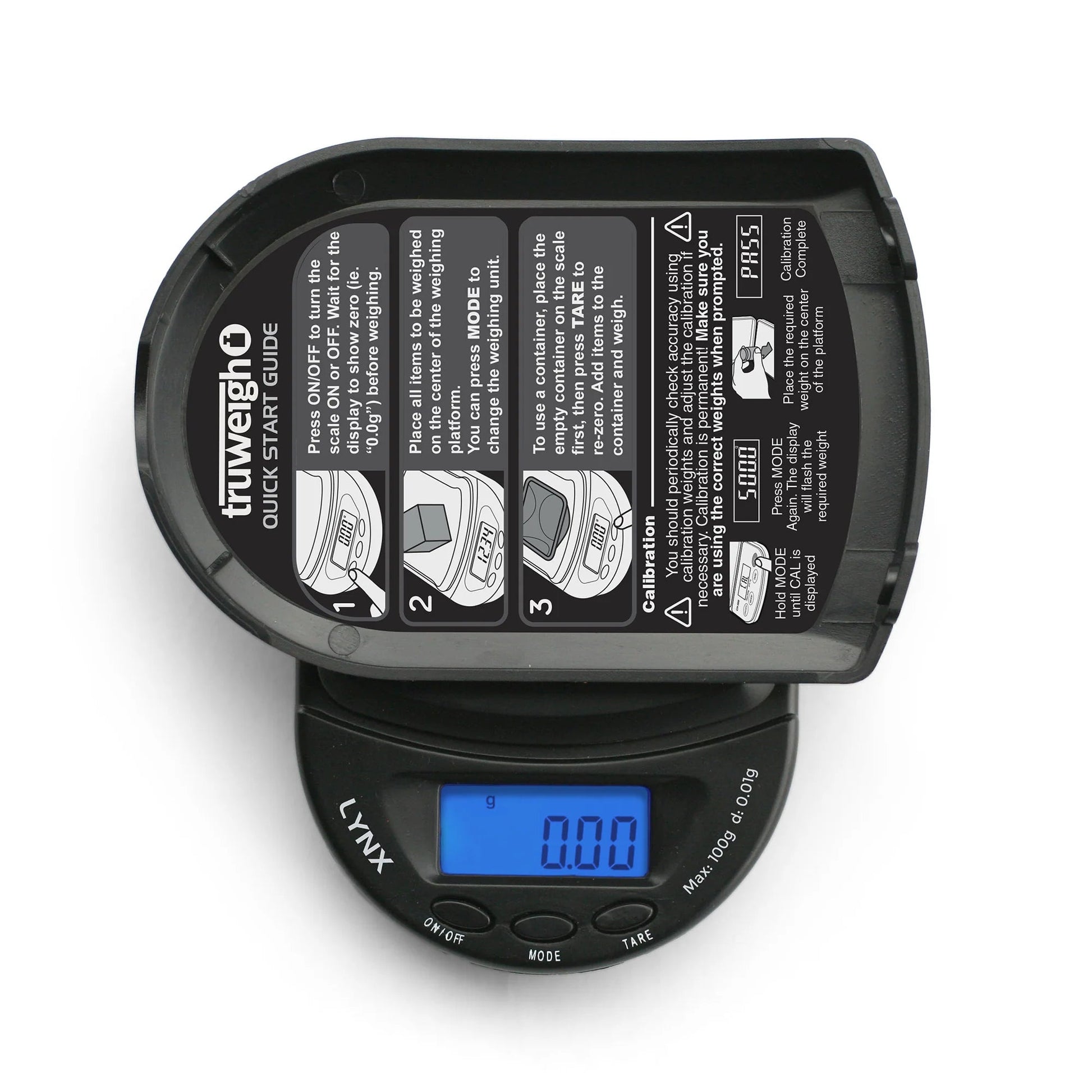 Truweigh Lynx Digital Scale - Glassets