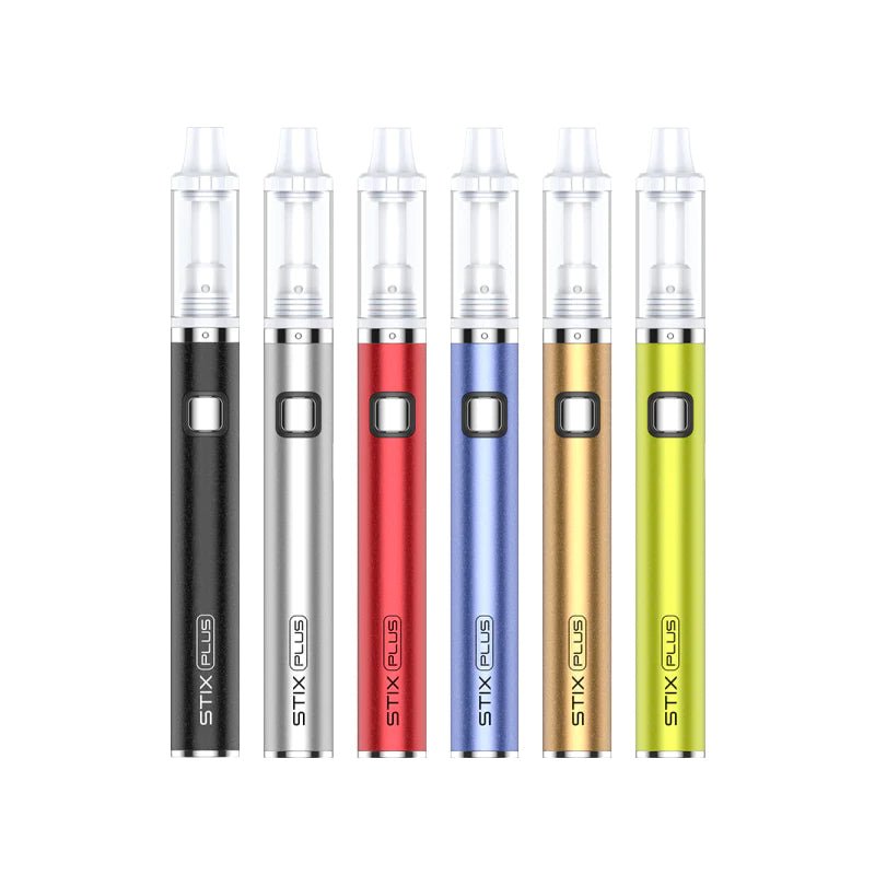 Yocan Stix Plus Dual Coil Cartridge Battery (Assorted Colors) - Glassets