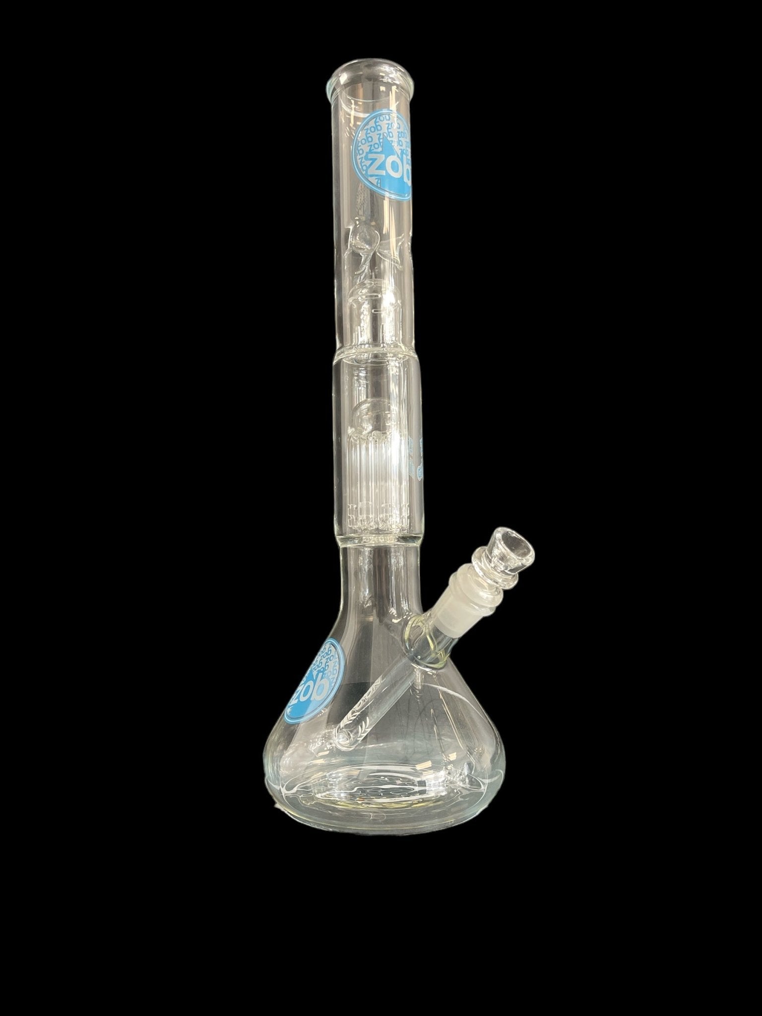 Zob Glass 14" Mini 4 Arm Tree Beaker - Glassets